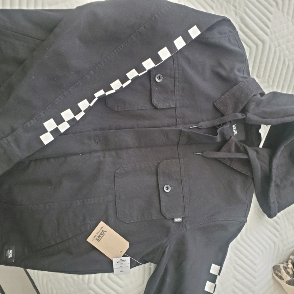 NWT Men's Van's hooded jacket